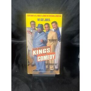 The Original Kings of Comedy VHS 2000 Steve Harvey Bernie Mac Spike Lee Movie
